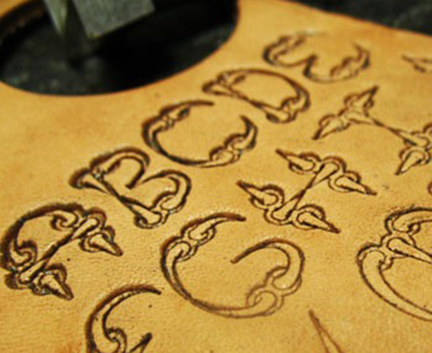 Alphabet with number Full set 15mm custom ink for leather with handle Mold letter set to stamp on leather, handmade letter mold