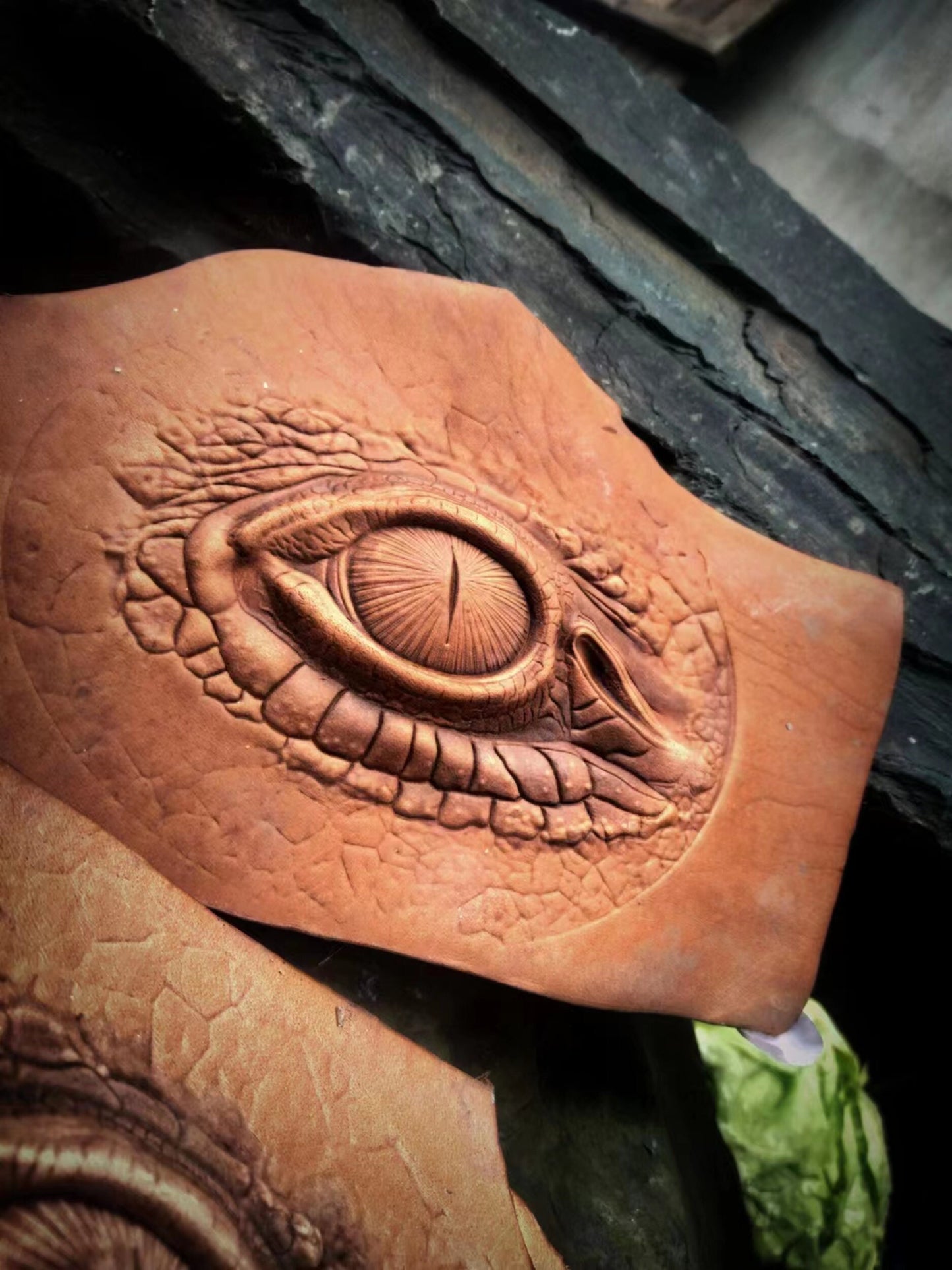 Dragon eye Leather mold ink for leather engraving printing tool handmade dragon eye leather tool Stamp mold dragon eyes mold