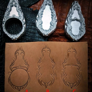 belt tail leather embossing mold