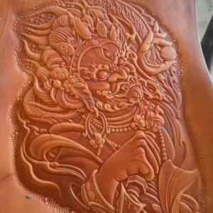 zhongkui leather stamp mold in 7075 aluminum for vegetable tanned leather