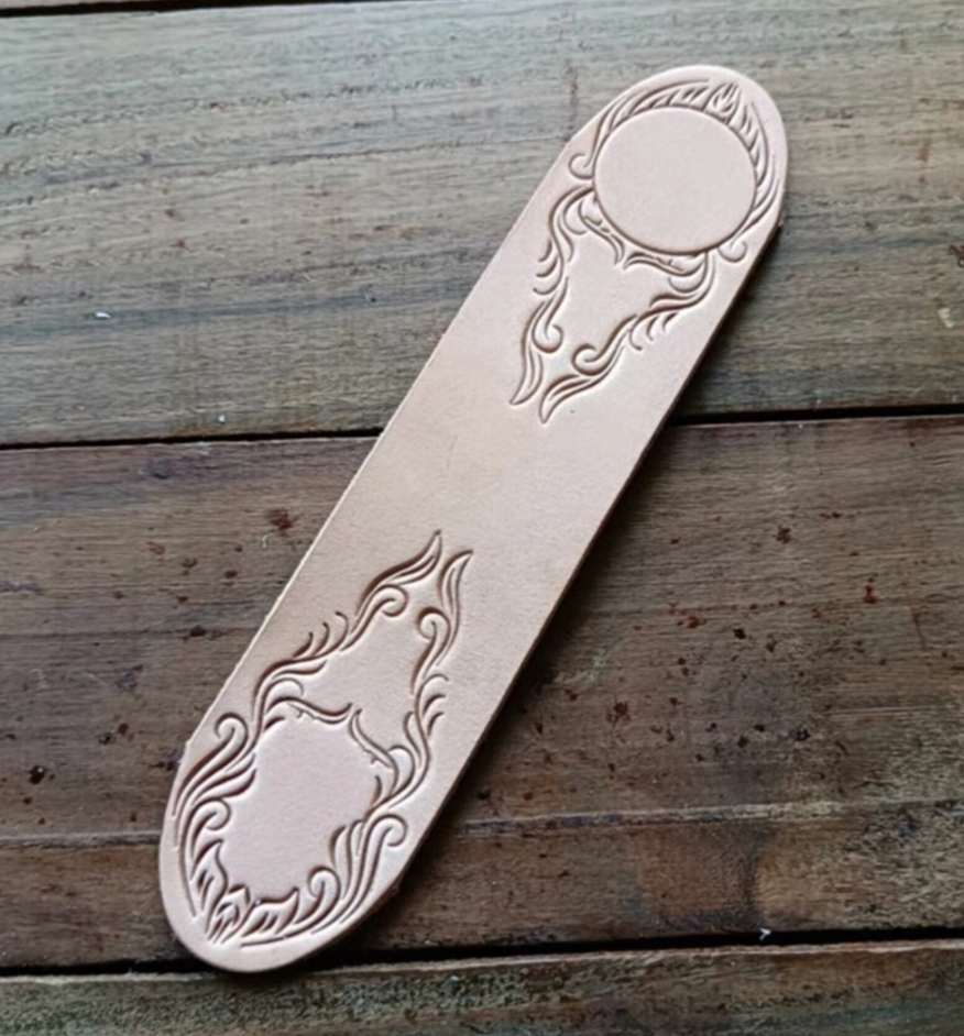 belt tail leather embossing mold
