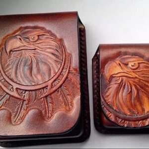 eagle leather stamp mold in 7075 aluminum for vegetable tanned leather