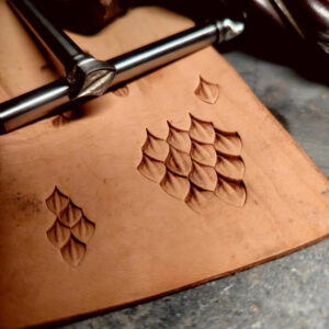 dragon scale leather carving tool