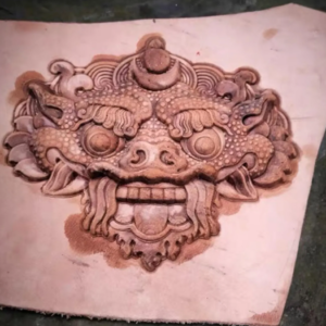 3D Beast Leather Stamp Mold – Super Duralumin Embossing Mold