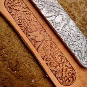 Horse bracelet leather stamp mold, Long Leather embossing mold, Arabic pattern leather bracelet and belt embossing mold