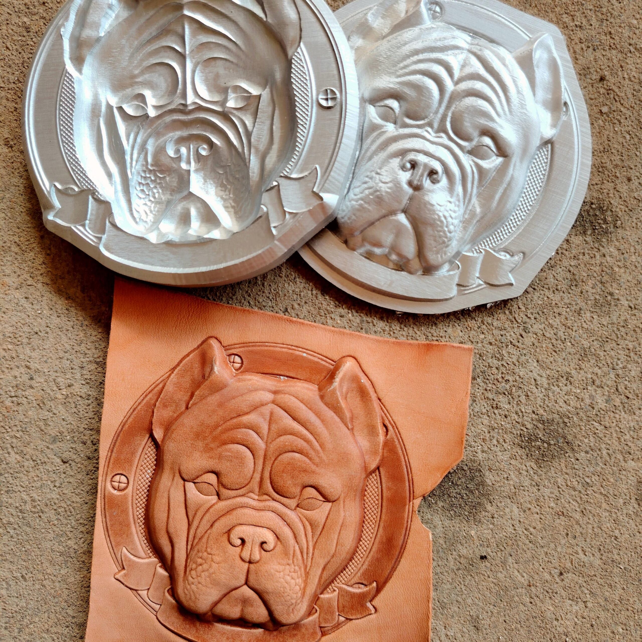 Bully Dog Leather Stamp Mold - Image 5