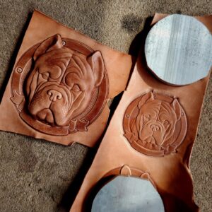 Bully Dog Leather Stamp Mold