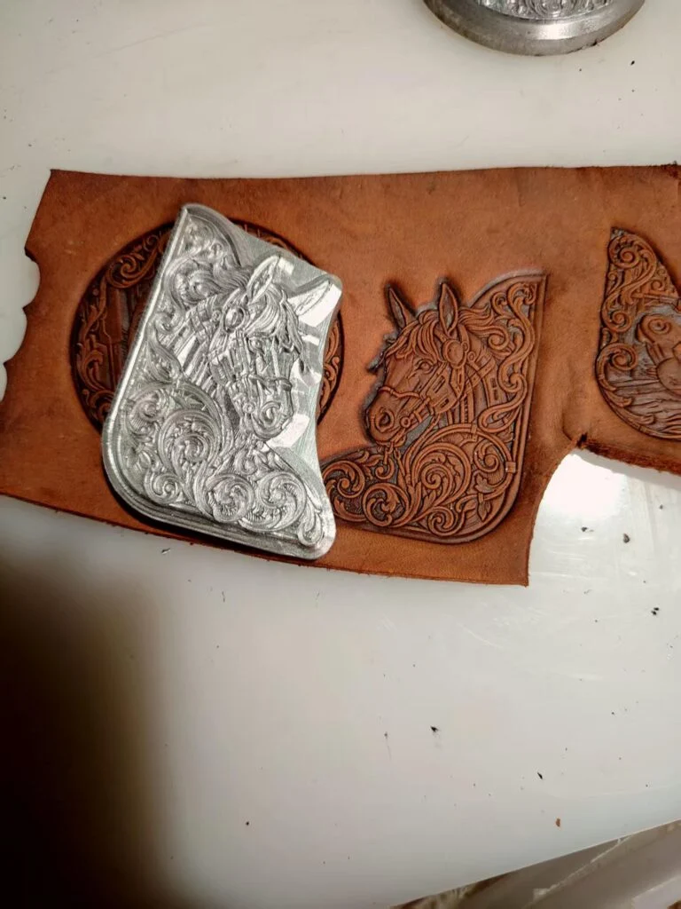 Western Horse Leather Stamp Mold