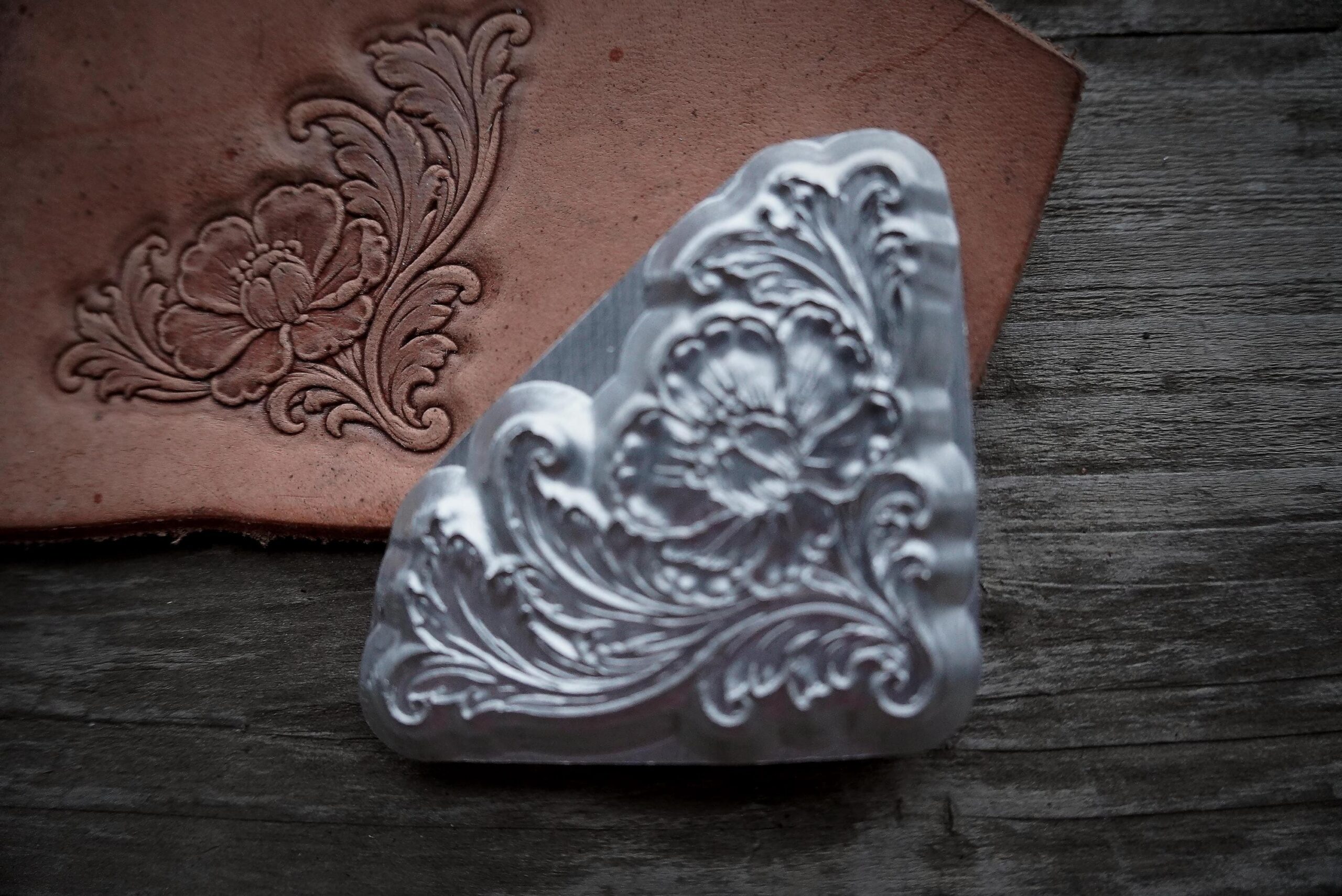 3D Floral Leather Stamp Mold - Image 6