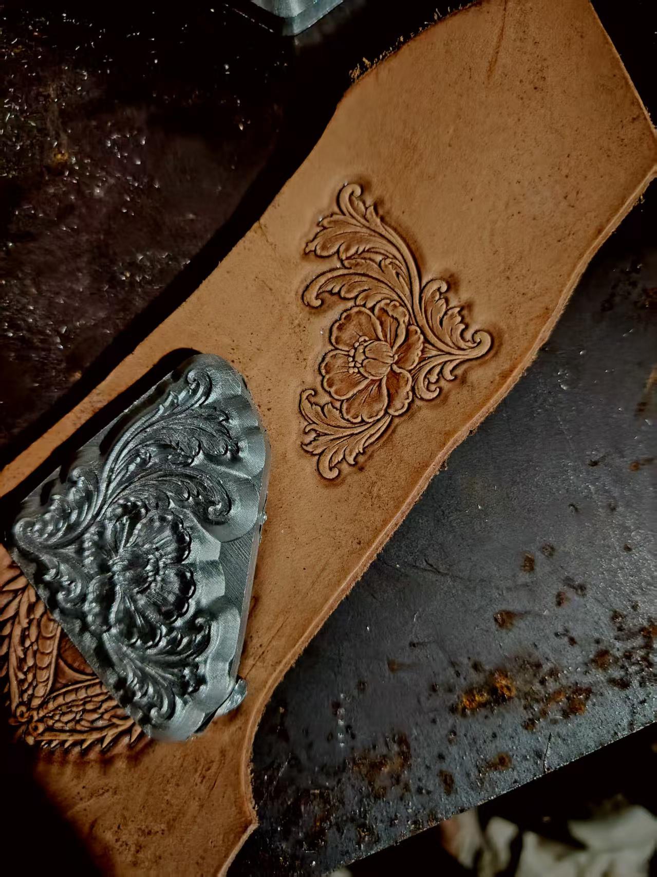 3D Floral Leather Stamp Mold - Image 4