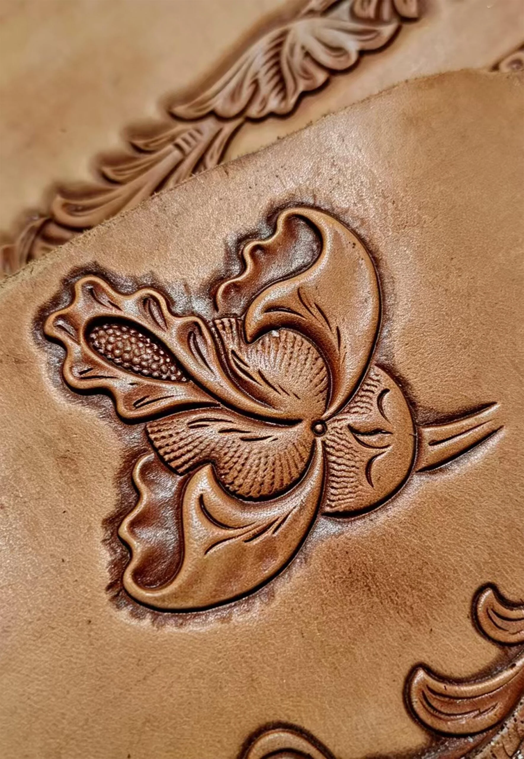 Flower Leather Stamp Mold Collection C – 7 Designs