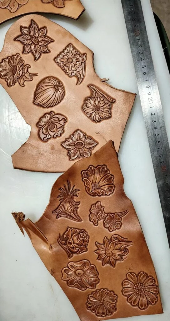 Flower Leather Stamp Mold Collection D – 22 Designs