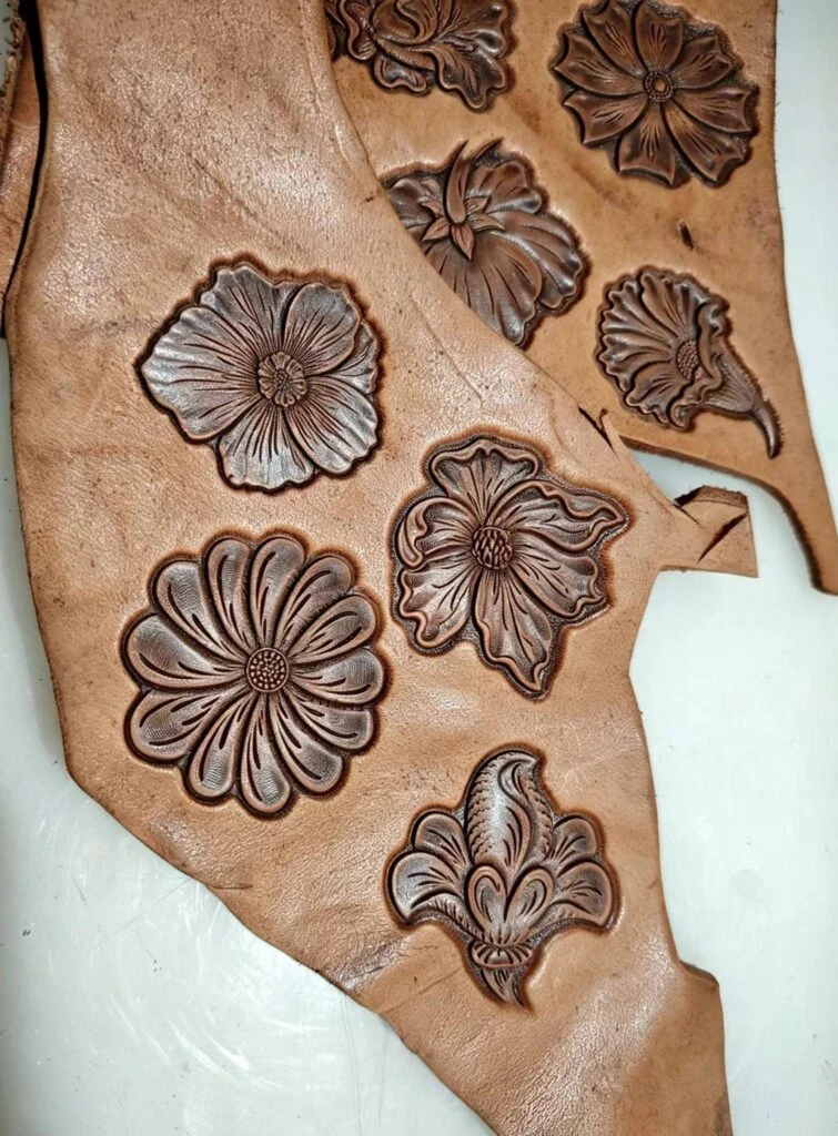 Flower Leather Stamp Mold Collection I – 10 Designs