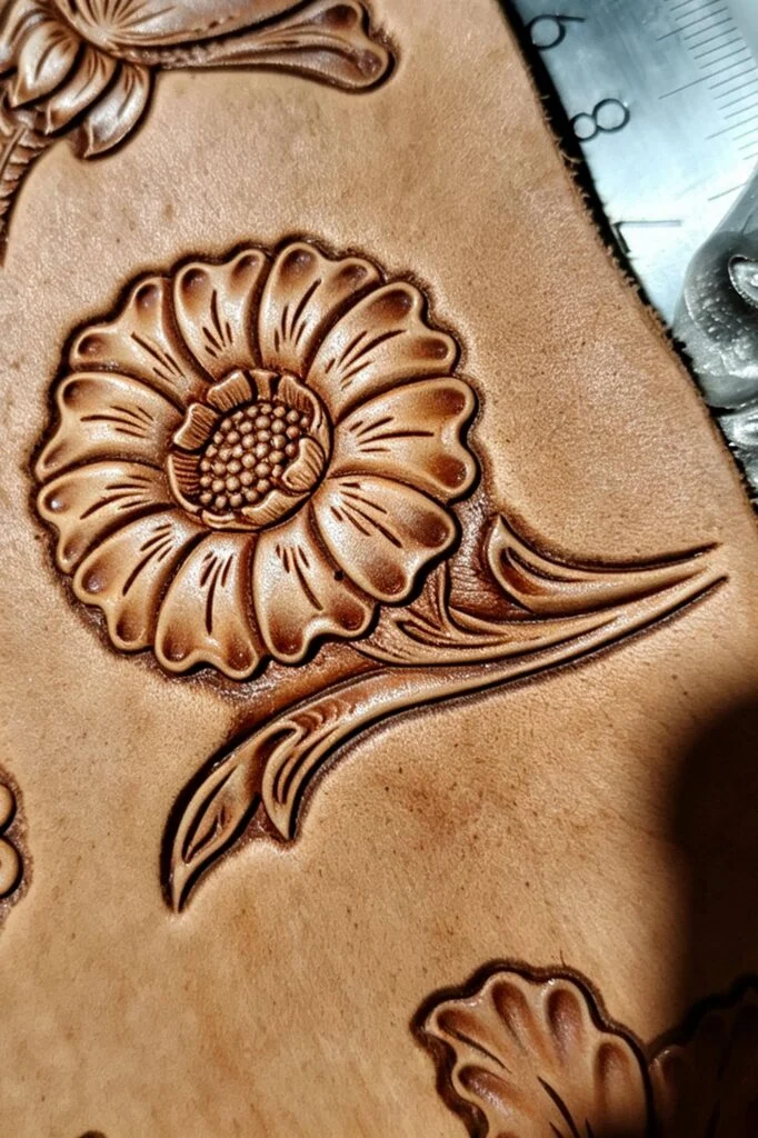 Flower Leather Stamp Mold Collection C – 7 Designs