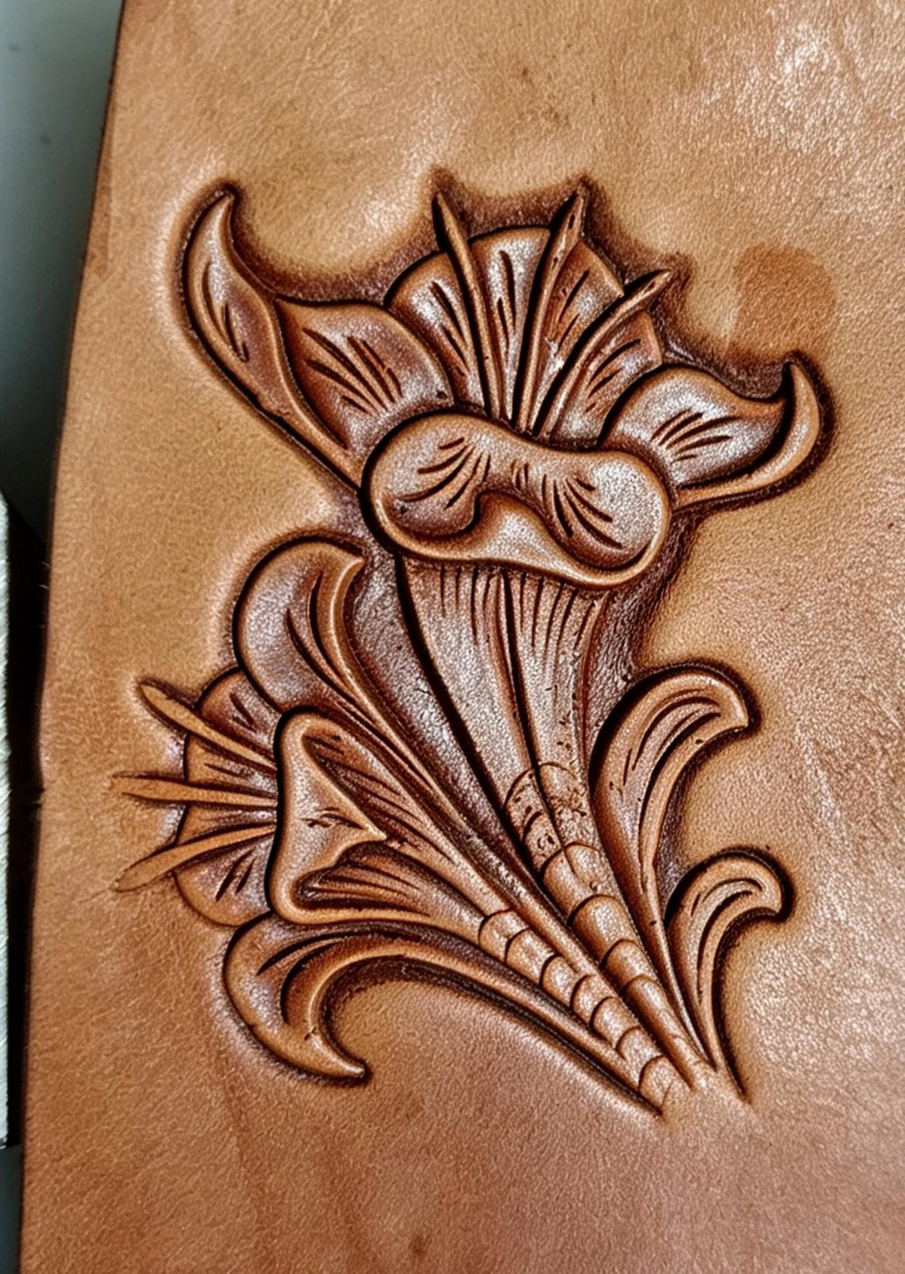 Flower Leather Stamp Mold Collection C – 7 Designs