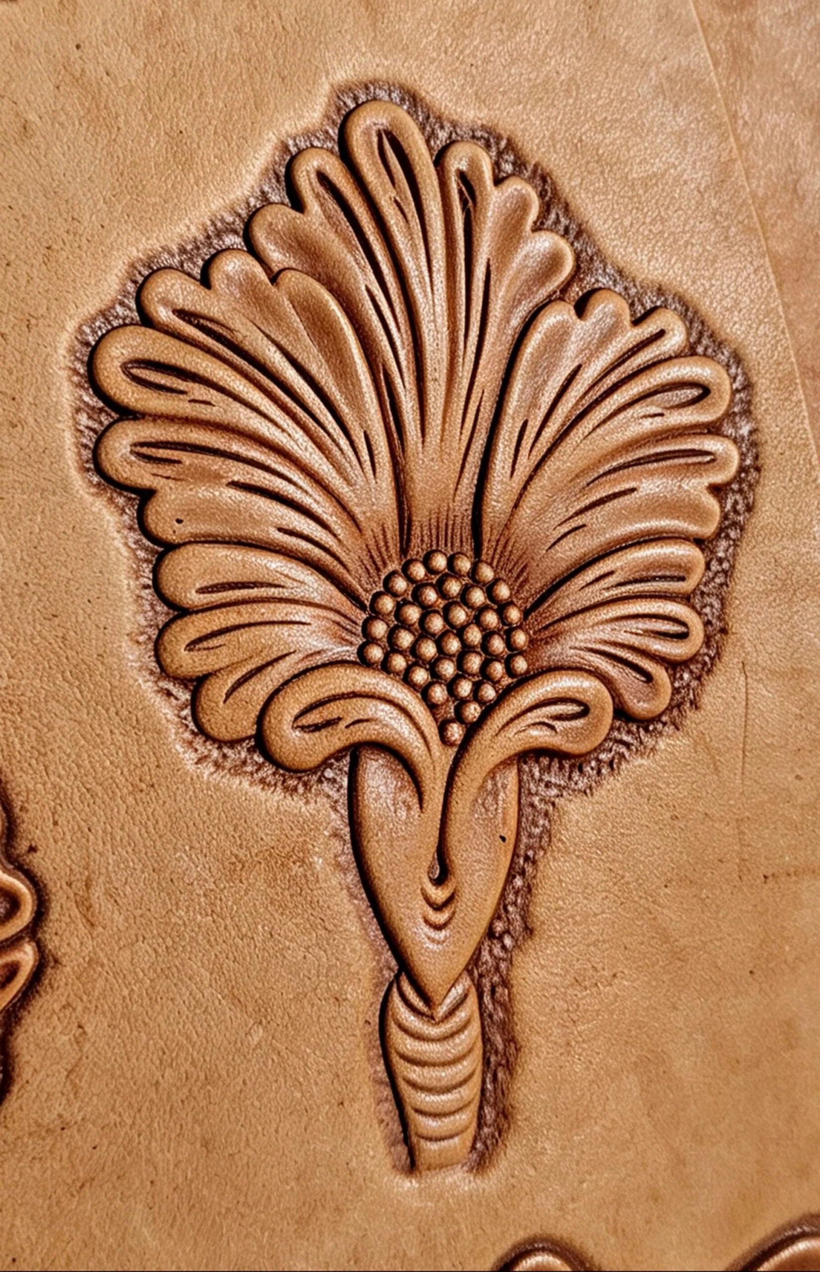 Flower Leather Stamp Mold Collection C – 7 Designs