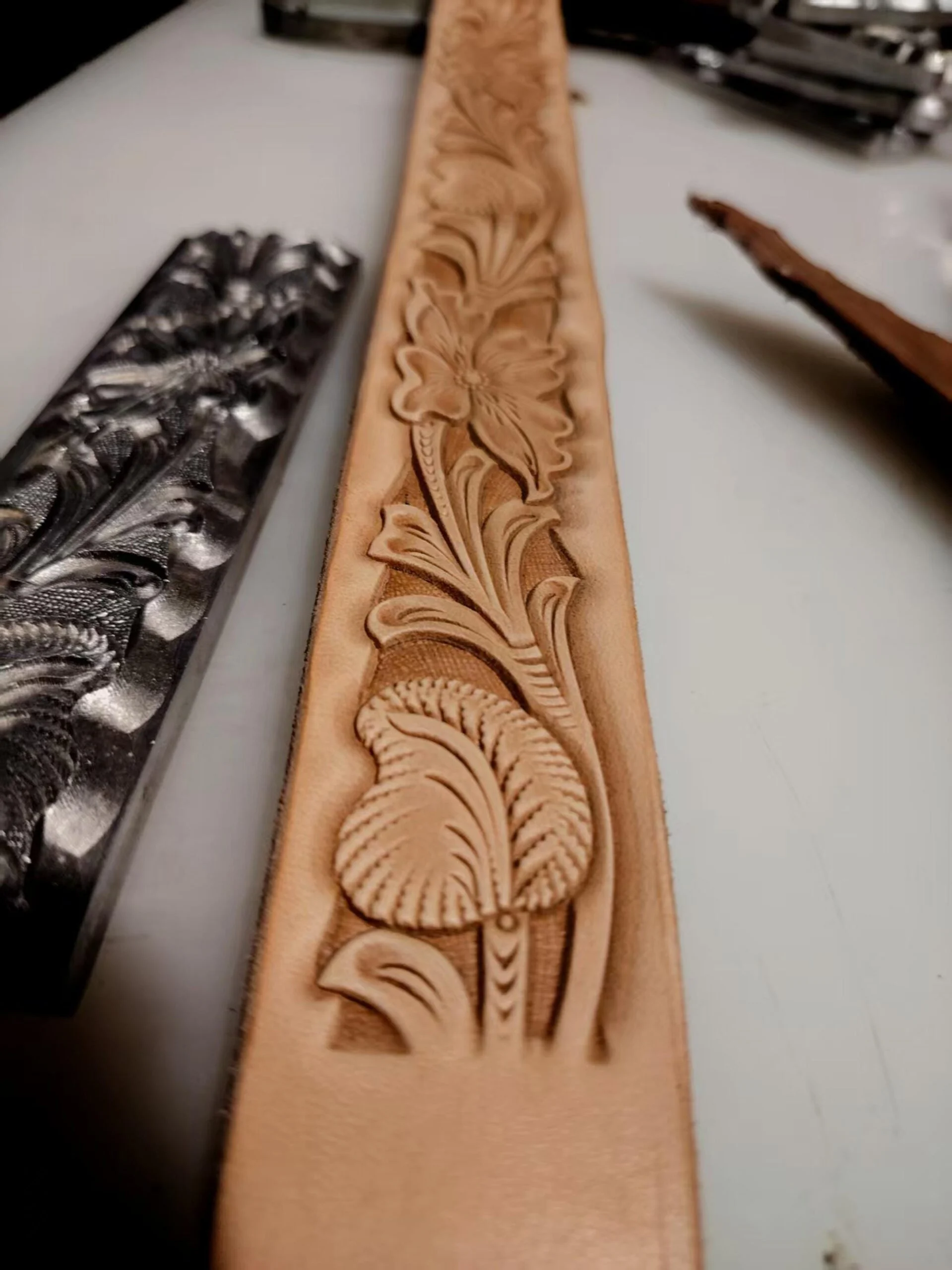Endless Botanical Belt Stamp Mold