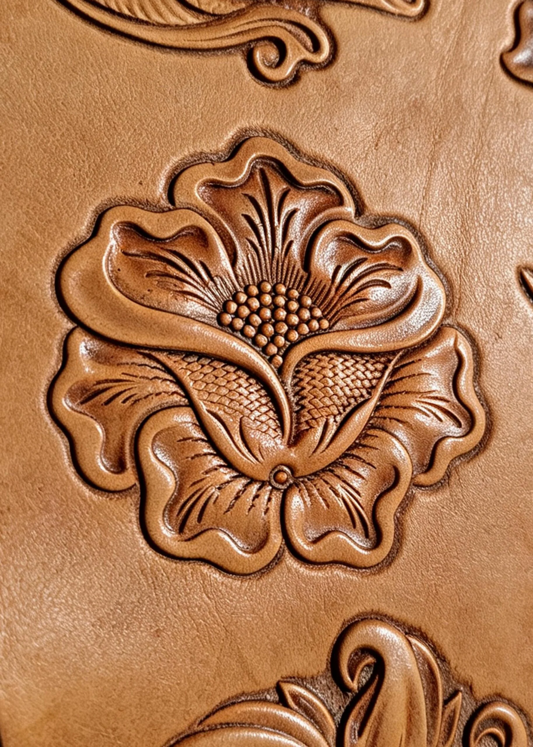 Floral Leather Embossing Mold Collection A, 8 Designs