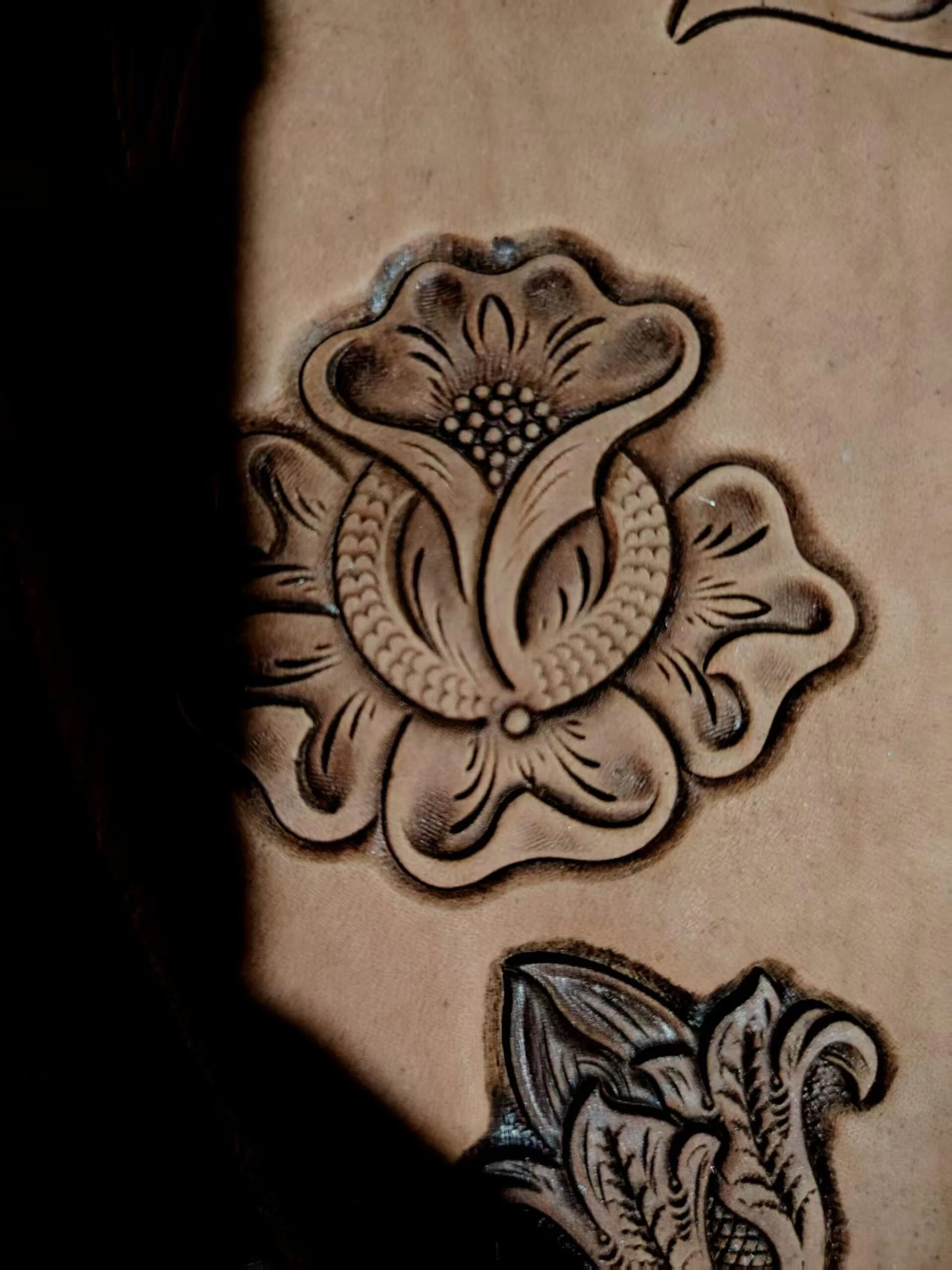 Floral Leather Embossing Mold Collection B