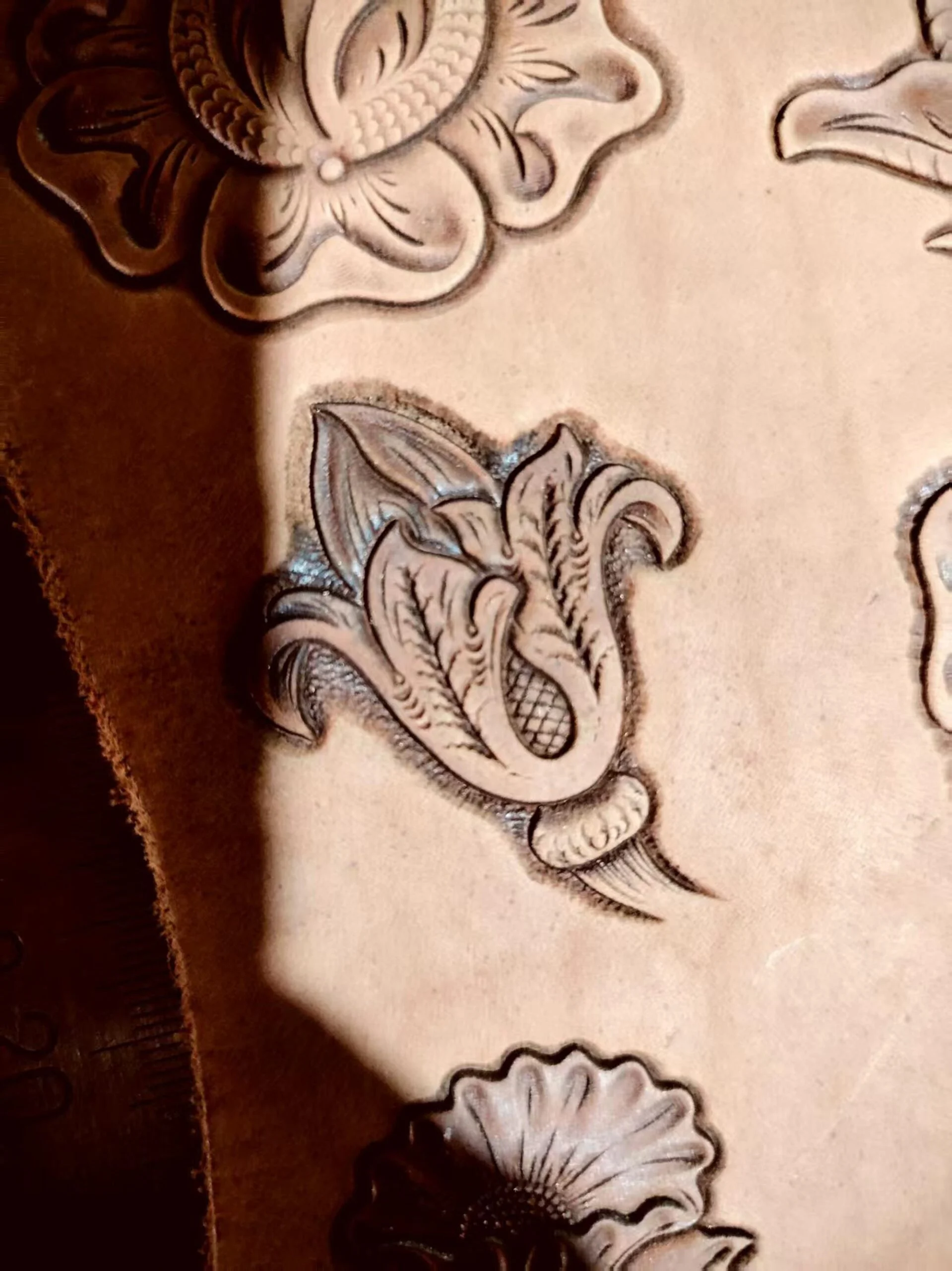 Floral Leather Embossing Mold Collection B
