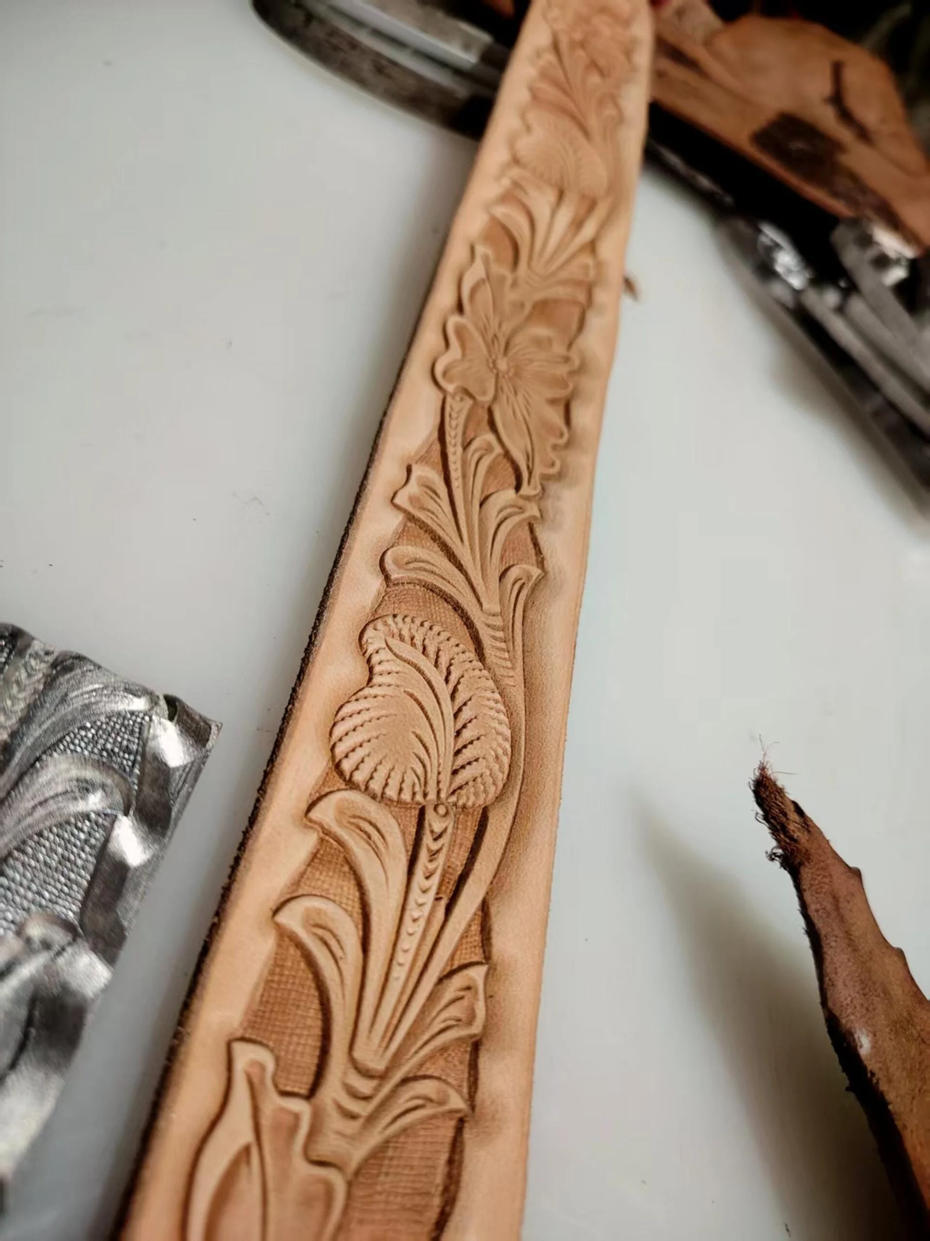 Endless Botanical Belt Stamp Mold