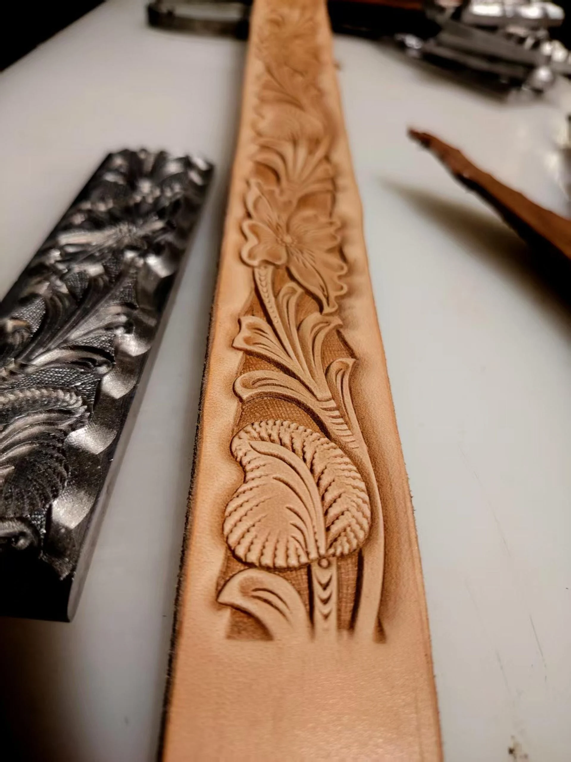 Endless Botanical Belt Stamp Mold