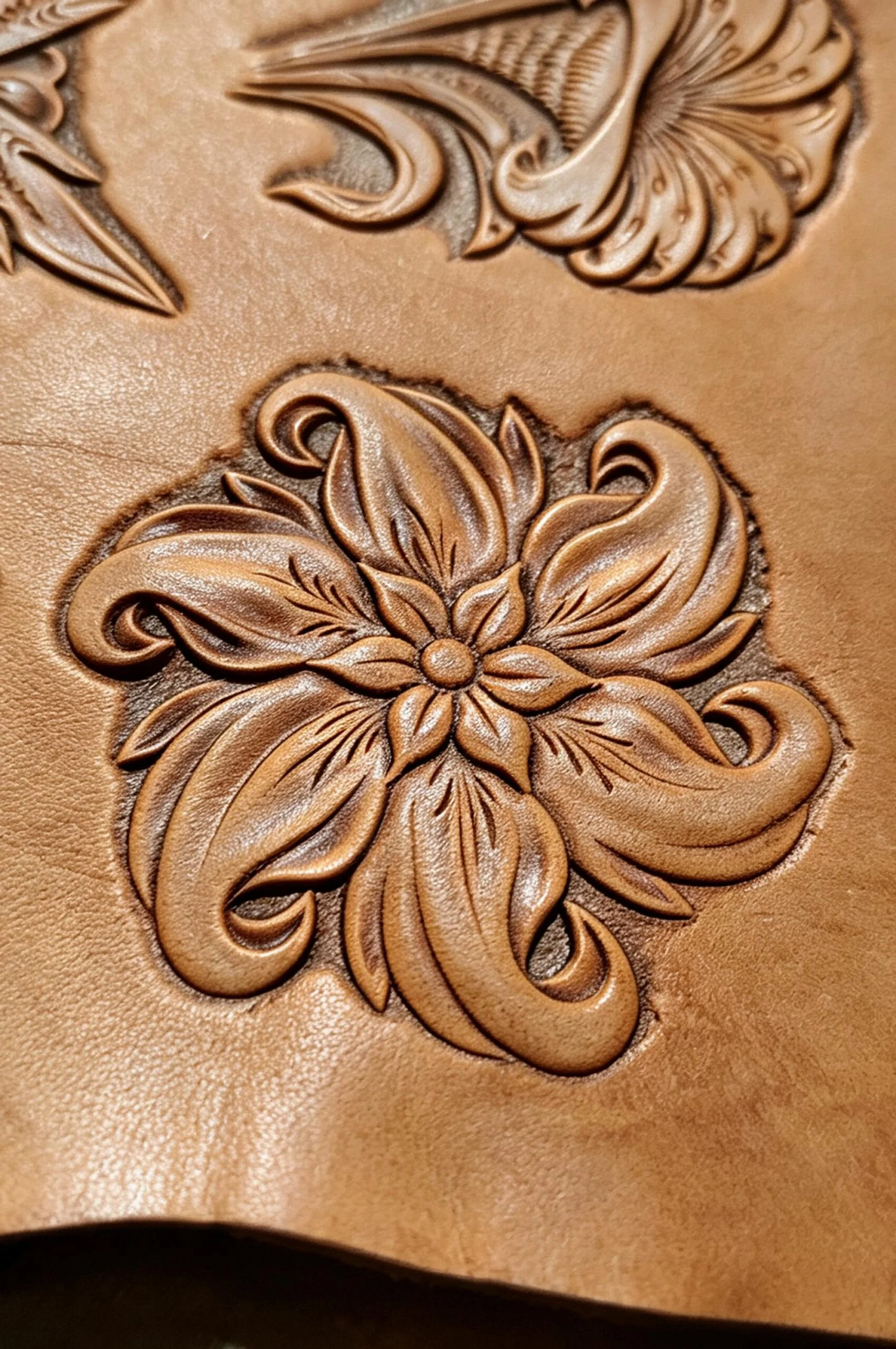 Floral Leather Embossing Mold Collection A, 8 Designs