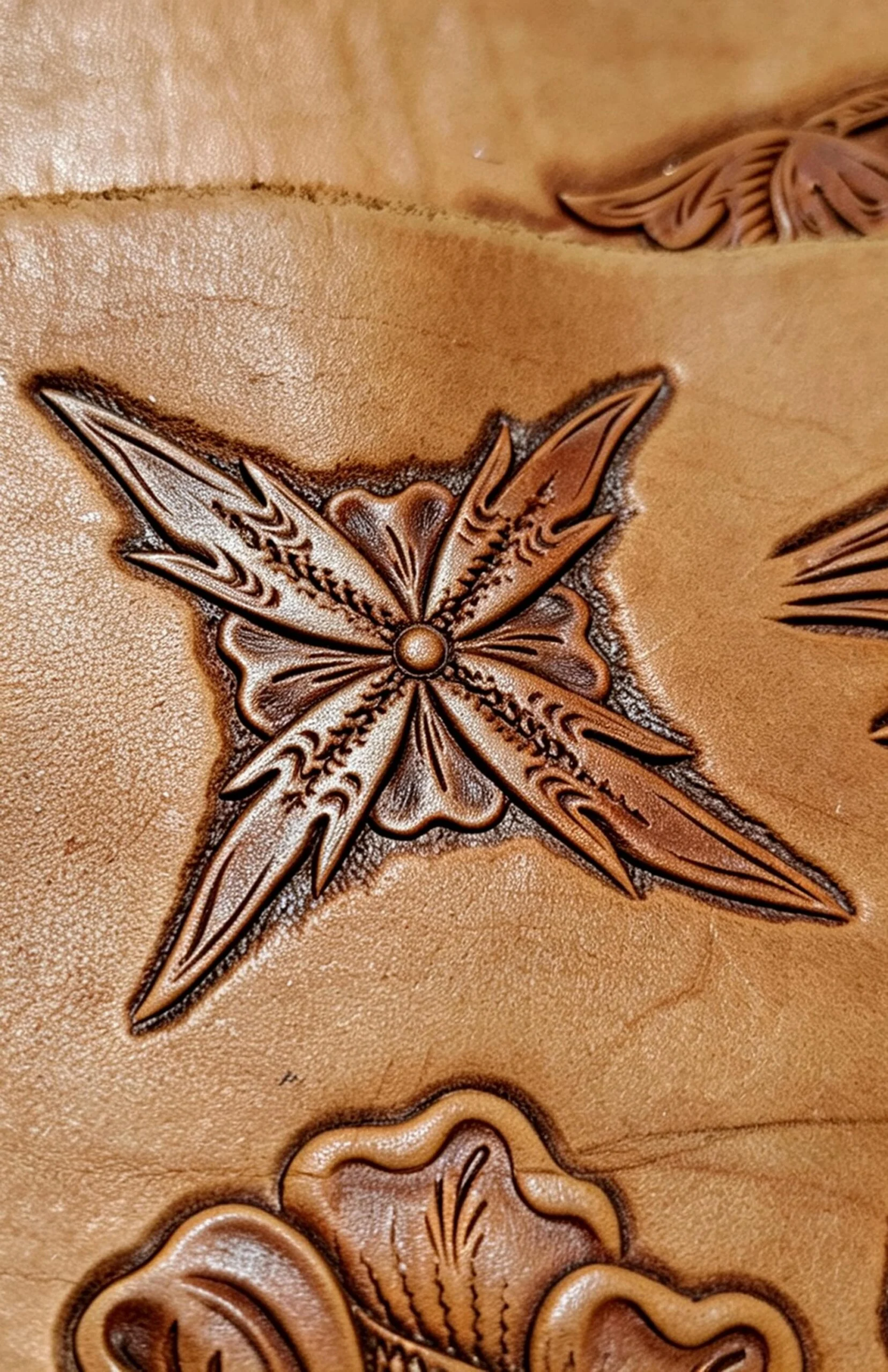 Floral Leather Embossing Mold Collection A, 8 Designs