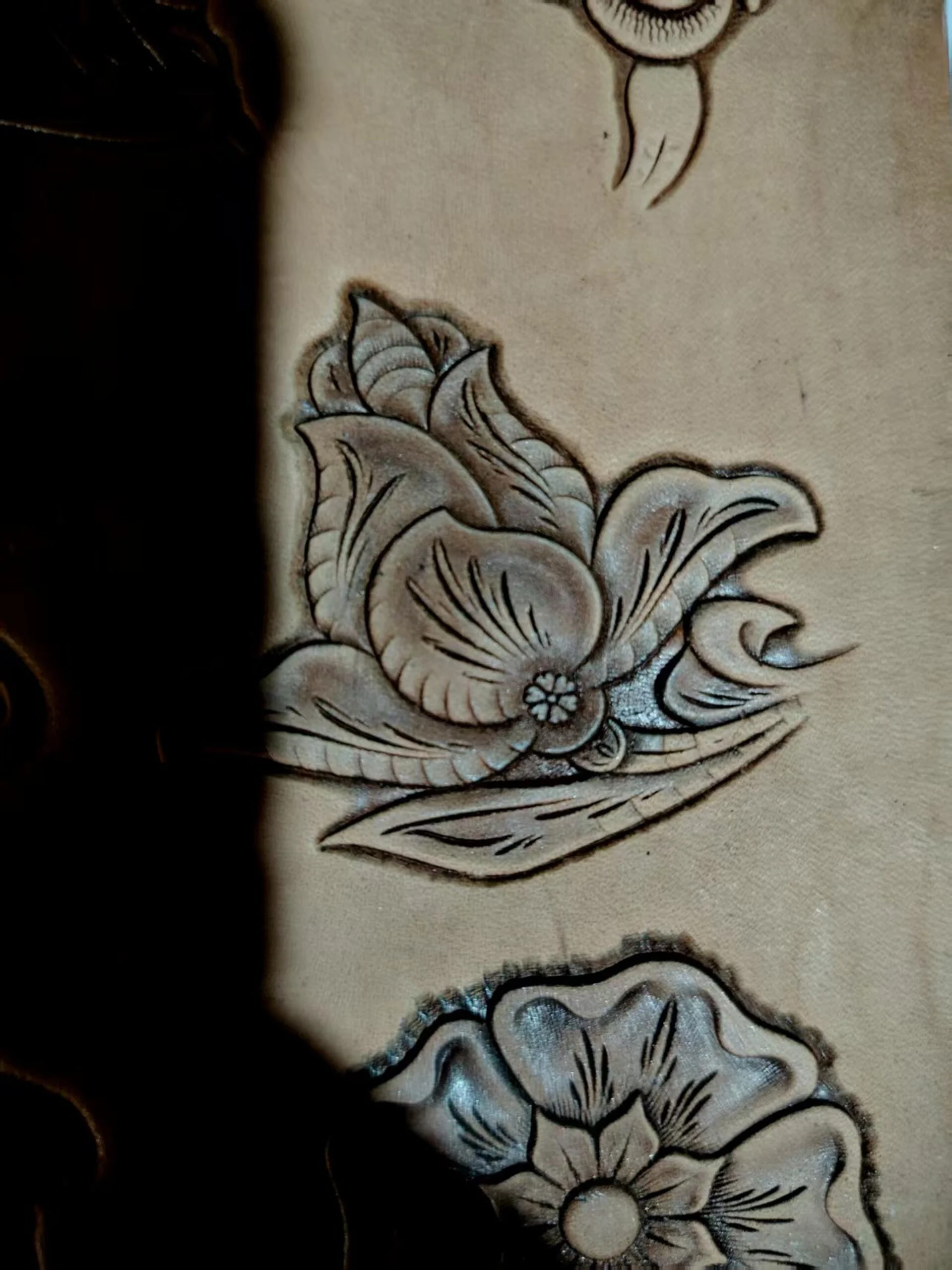 Floral Leather Embossing Mold Collection B