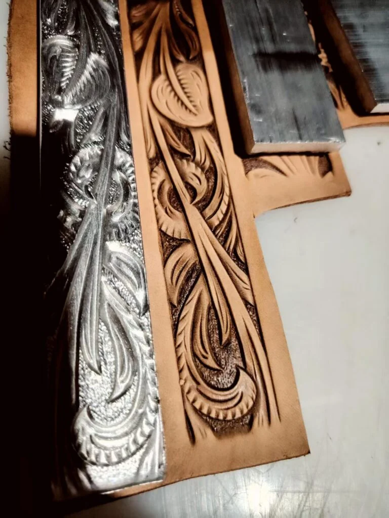 Western Scroll Belt Stamp Mold